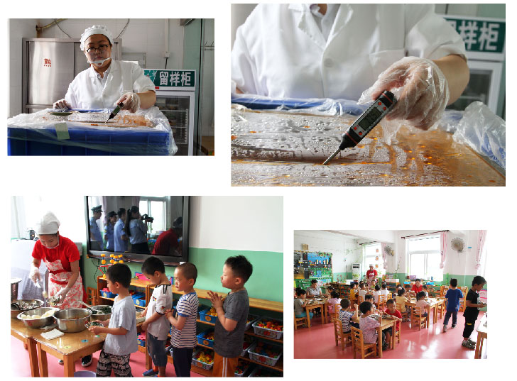 我公司作為北京市學生營養餐定點生產單位配合集中配餐單位專項檢查活動